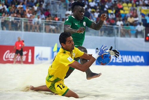دروازه‌بان تیم ملی فوتبال ساحلی: می‌خواهیم در مسابقات جنگنده ظاهر شویم