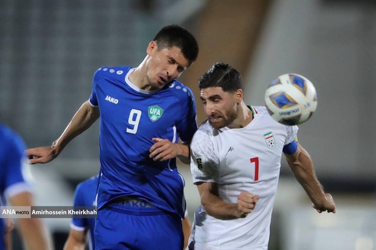 انتخابی جام جهانی ۲۰۲۶| توقف یک نیمه‌ای ایران برابر ازبکستان